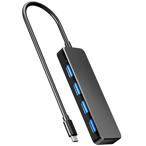 Eanetf USB C Hub 4 Ports, Eanetf USB C to USB Hub 3.0 USB Splitter for Mac Pro, iMac, iPad Pro, Chromebook, Pixelbook, Dell XPS, Samsung, and More Type C Devices