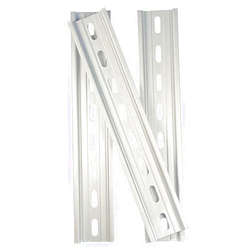International Connector ICI 3 Pieces DIN Rail Slotted Aluminum RoHS 8