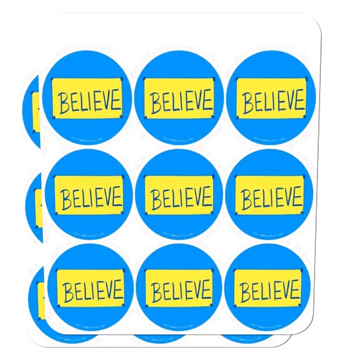GRAPHICS & MORE Ted Lasso Believe Planner Calendar Scrapbooking Crafting Stickers