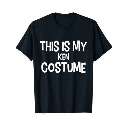 Halloween Designs By ShirtZilla This is my KEN Costume Halloween Simple Costume T-Shirt