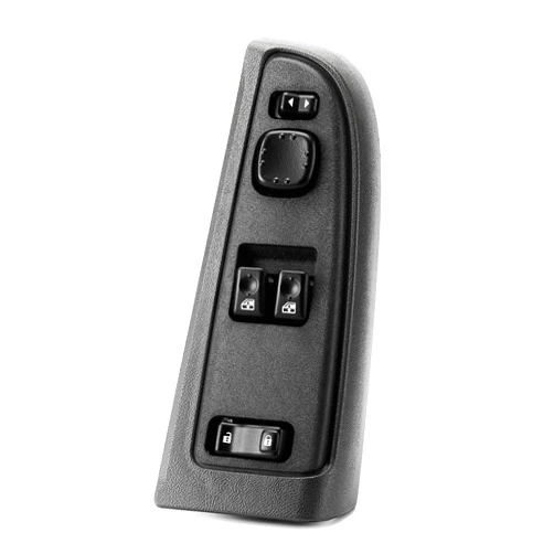 Lin Cin Yin Window Switch Driver Side for 2003-2007 Chevy 1500 2500 3500,GMC Sierra 1500 2500 3500,Front Left Window Door Lock Switch Rearview Mirror Control,5 Button Assembly for Chevry GMC Master Side 15883318