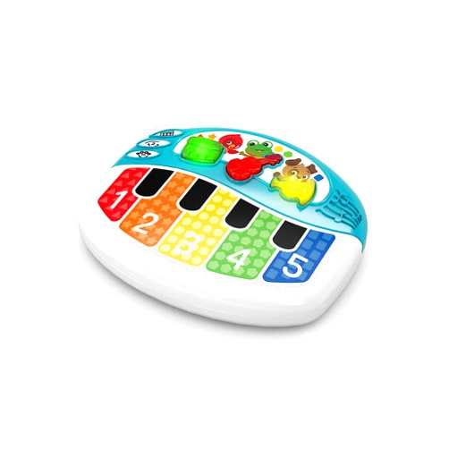 Baby Einstein Discover & Play Piano Musical Baby Toy, Learn About Instruments, Numbers and Animals in 3 Languages, Age 3 months and up