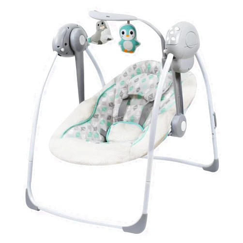 Vannetgo Comfort Portable Swing,Comfort Baby Rocking Chair with Soothing Music，Foldable,Bionic Design, Baby Rests Peacefully (WTY25122)