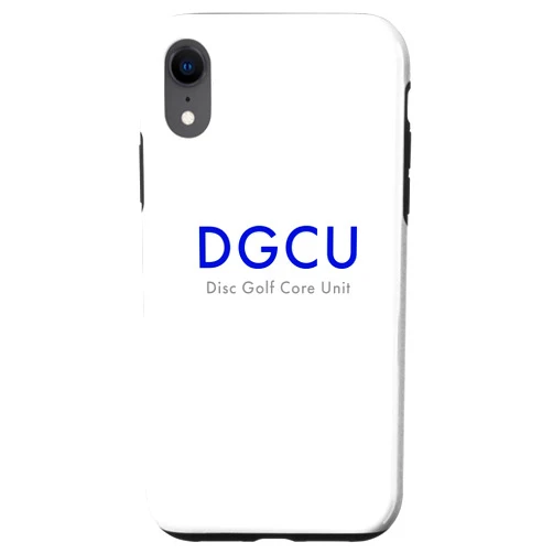 Disc Golf Core Unit iPhone XR Disc Golf Apparel DGCU NS1 Case