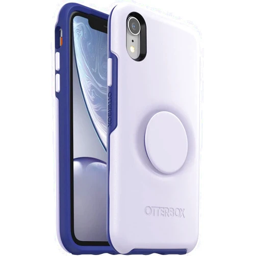 OtterBox + Pop Symmetry Series Case for iPhone XR (NOT X/Xs/Xs Max) Non-Retail Packaging - Lilac Dusk