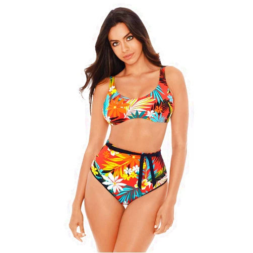 Skinny Dippers by Miraclesuit Skinny Dippers Women's Swimwear High Waist Tummy Control Swim Bathing Suit Bikini Tankini Bottom