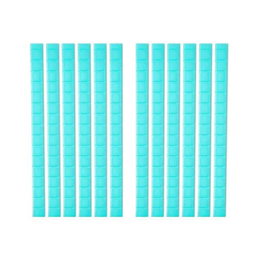 QDiShi 192 Pieces Adhesive Poster Tacky Putty Sticky Non-Toxic Mounting Putty Reusable & Removable Wall Safe Tack Putty for Hanging Pictures and Museum, Art Photography(Light Blue)