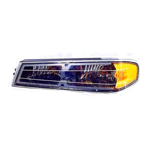 AutoLightsBulbs.com Chevy Canyon/Colorado Replacement Turn Signal Light Assembly (Black) - 1-Pair