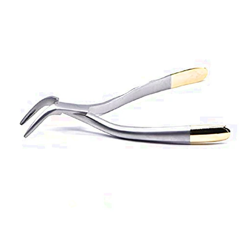 Naturelledent Dental Tooth Extraction Forcep For Root Fragment Minimally Invasive Dental Instrument Curved Forcep Surgical Pliers Tool