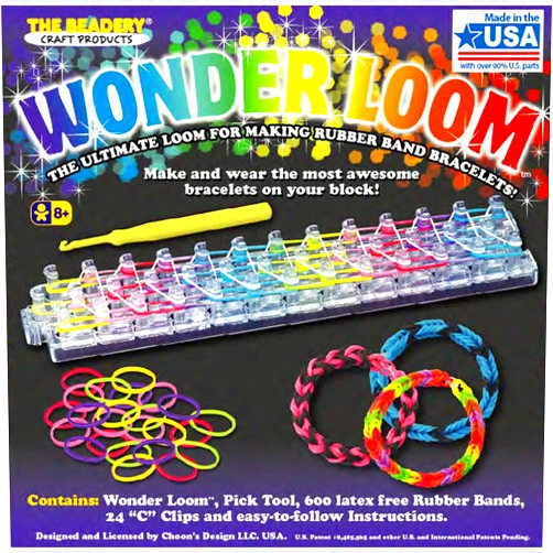 The Beadery Wonder Loom: The Ultimate Loom For Making Rubber Band Bracelets