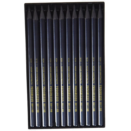 Koh-I-Noor Progresso 8B Woodless Graphite Pencil (Box of 12)
