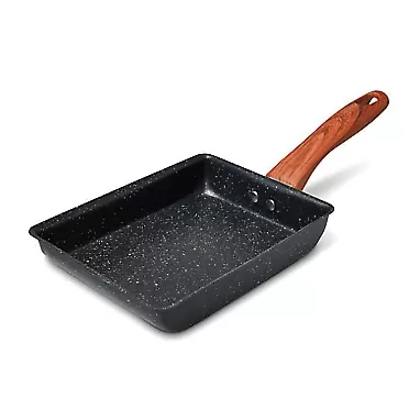 Lavensi Tamagoyaki Pan / Egg Pan / Japanese Omelette Pan / Pancake Pan / Omelette Pan / Square Frying Pan, Safe Non-stick Coating, Cooktop Safe, Black, 5