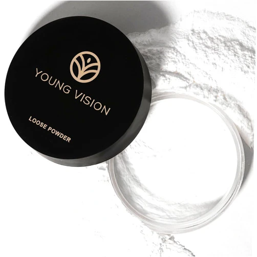 YOUNG VISION Flawless Finish Loose Face Powder - Translucent Setting Powder, Blurs Fine Lines & Imperfections, Lightweight, Long-Lasting, Suitable for All Skin Types, Makeup Essential