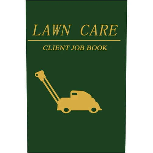TEFU Lawn Care publishing Lawn Care Client Job Book: Lawn Mowing Appointment Book and Planner For Business and Professionals, Client Tracking Adress.