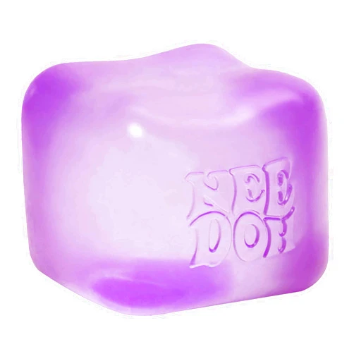 Schylling NeeDoh Nice Cube -Sensory Squeeze Toy with Super Solid Squish - 2.25