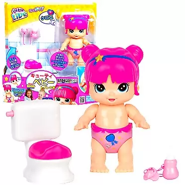 Little Live Bizzy Bubs Season Baby Playset - Clever Chloe - Potty Time Toilet Time