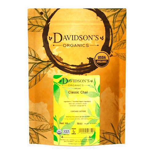 Davidson's Tea Bulk, Classic Chai, 16-Ounce Bag (Packaging May Vary)