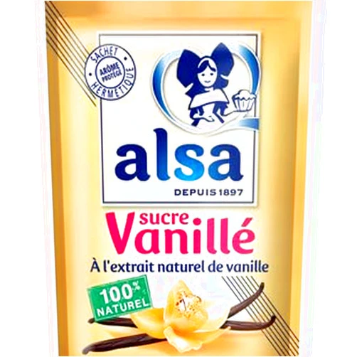 Alsa Sucre Vanillé (x12) 90g