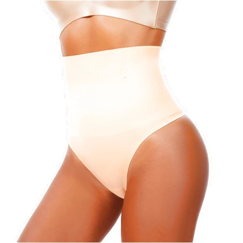 Ecogoose Tummy Control Shapewear Underwear for Women,Seamless High Waist Thong Panties, Compression Faja Body Shaper Shorts