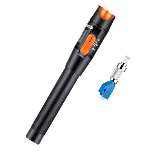 Zenithra Visual Fault Locator, 10mW Fiber Optic Cable Tester Meter VFL Red Light Pen Light Source Testers