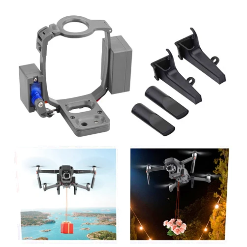 IEago RC Mavic 2 Pro Airdrop System Dropper Transport Payload Release Device Throwing System for Wedding, Fishing Bait, Outdoor Search props Compatible with DJI Mavic 2 Pro/Zoom Drone Accessories
