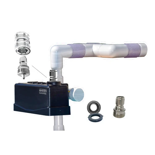 Staypoollizer 2.0 Premium (Stainless Steel Quick Connect Nxgen) for Inground Pools (White)