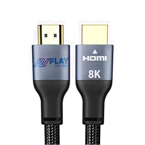 AVPLAY HD-300 Pro 99.99% Real Pure 4N Sterling Sliver HD-MI2.0 HD-MI2.1 4K@60Hz 4K@120Hz 8K@60Hz Send Testing Purity Example (0.5)