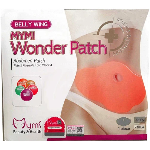 QIANSOTO Mymi Wonder Patch Belly Wing Works For Toning Contouring Firming - 10 pieces
