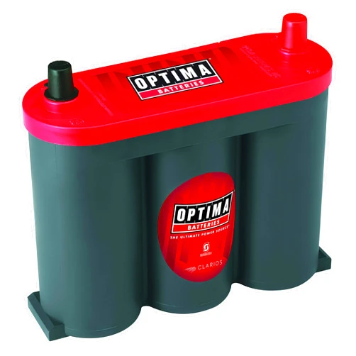 OPTIMA Batteries High Performance 6V RedTop Sealed AGM Car, Truck and SUV Starting Battery, 800 CCA, SAE Terminal, Maintenance Free, Versitile Mounting, 6 Volt