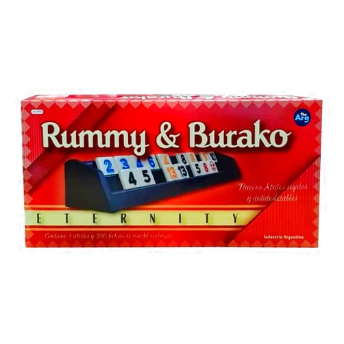 THEARG | Board Games - Rummy & Burako | Friends and Family Games | Classic Rummy Tiles Board Game - Birthday Gifts for Women - Gifts for Men | Game Night - Board Games for Adults | Juegos