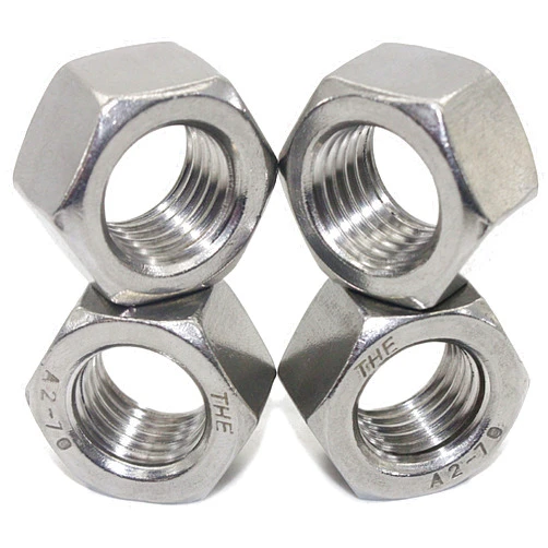 Fullerkreg 1/2-13 Stainless Steel Finished Hex Nut, 304 Stainless Steel Nut (10 pcs)