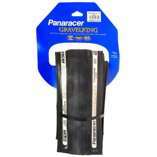 Panaracer GravelKing SK Tire - 700 x 35, Tubeless, Folding, Black/Brown
