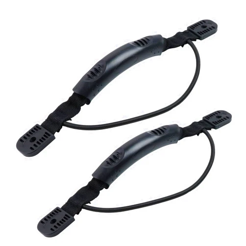 Antrader Black Kayak Canoe Boat Side Mount Carry Handles,2Pcs Kayak Carry Handles Side Mount Carry Handles with Screws for Ocean Kayak, Canoe Boat,Suitcase,Luggage