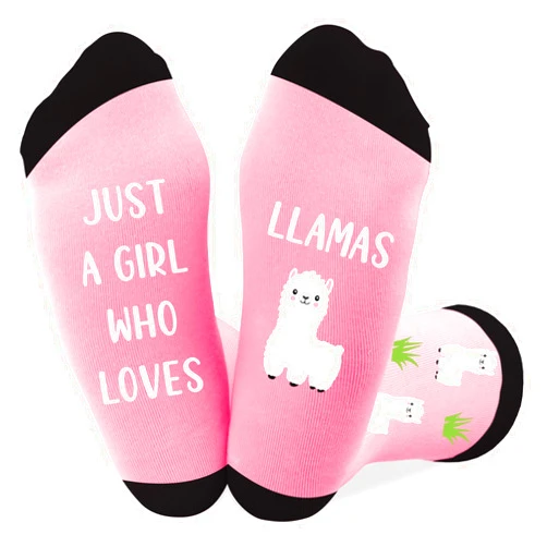 Coopyin Llama Gifts for Women and Girls Cute Funny Llamas Lovers Themed Accessories Socks Presents Christmas Stocking Stuffers Birthday Xmas White Elephant Galentines Graduation Valentines Day Gifts
