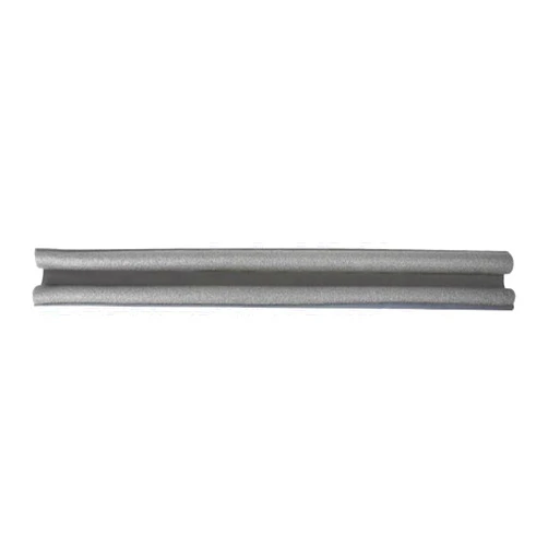 LYTON Home Seal Strip, Waterproof Draught Excluder Stopper Door Bottom Guard Double 95 * 10cm Silicone Rubber Seal Dustproof Soundproof (Grey)