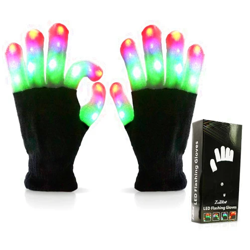 Luwint Kids Light Up Gloves, Cool Fun Autistic Toys for Boys Girls 3 4 5 6 7 8 9 10 11 12 Years