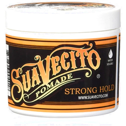 Suavecito Pomade Firme (Strong) Hold 5 oz, 1 Pack - Strong Hold Hair Pomade For Men - Medium Shine Water Based Wax Like Flake Free Hair Gel - Easy To Wash Out - All Day Hold For All Hair Styles Firme 5 Ounce (Pack of 1)