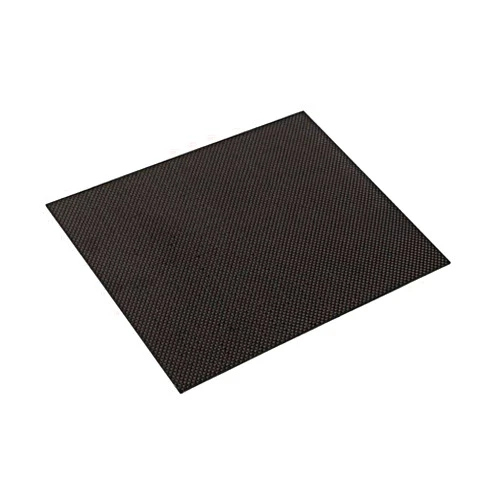 XMRISE Carbon Fiber Sheets Board Plate 3K Panel Rigid Plain Weave Matte for Drone Robots RC 500mmx150mm,Thickness10mm