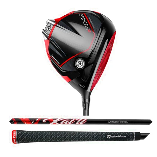 TaylorMade Stealth 2 9* Driver, Kai'li 60 X-Stiff Flex