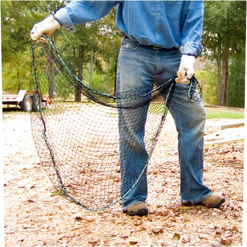 Midwest Gloves Animal Throw Net - 6' Diameter Net - 2