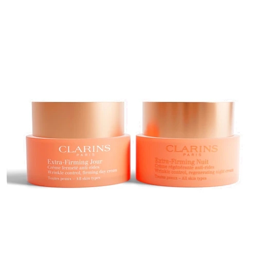 Clarins Extra-Firming Day Cream | Anti Aging Moisturizer | Skin Looks More Radiant, Visibly Firmer and Plumper After 28 Days* | Smoothes Appearance of Lines and Wrinkles | Evens Skin Tone | Hydrates