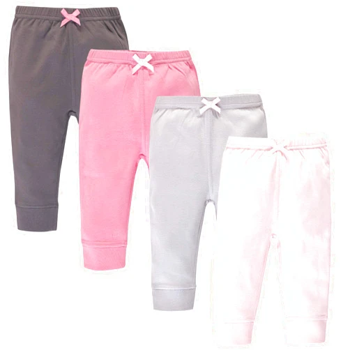 Touched by Nature Baby Girls' Organic Cotton Pants