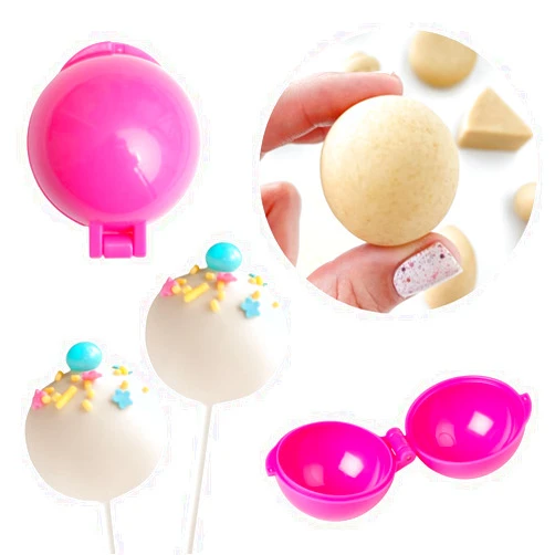 My Little Cakepop The Original My Little Cakepop Pro Cake Pop Mold since 2010. Round 1oz Shaped. Injection Molded with ABS Food Grade BPA Free Plastic. Hygienic and strong. Use for Cake Pops and More.