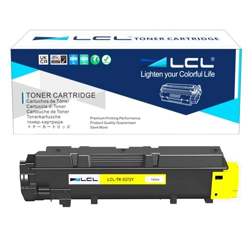 LCL TK5372 Yellow Toner Cartridge Replacement for Kyocera TK-5372 TK-5372Y Ecosys PA3500cx MA3500cix MA3500cifx (1-Pack )