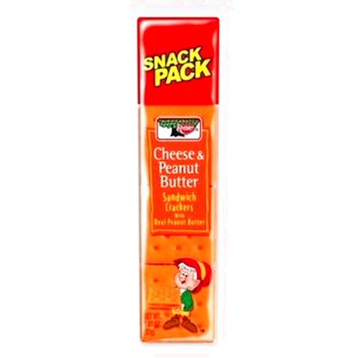 Keebler Cheese & Peanut Butter Sandwich Crackers