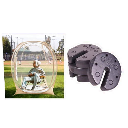 PrivatePod EighteenTek All Weather Sports Tent and Canopy Weights Set for Outdoor Events