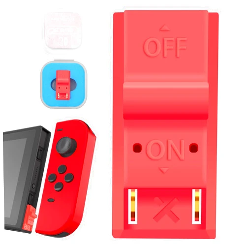 Dedoda RCM Jig Clip Short for Nintendo Switch RCM Loader Jig Short Circuit Tools for Switch Recovery Mode Short Circuit Tools Connector for NS Recovery Mode Power Tool Accessory Jigs With Box (Red)