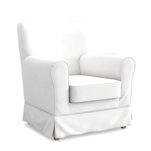 TLYESD Jennylund Armchair Cover Replacement for IKEA Jennylund Chair Cover, Ektorp Jennylund Slipcover Only! (White