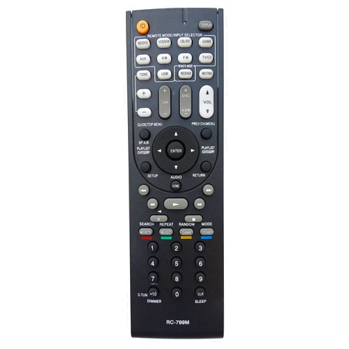 Gorilla babo Universal Remote Compatible for ONKYO RC-799M RC799M HT-R391 TX-SR313 TXSR313 Audio/Video Receiver Remote Control