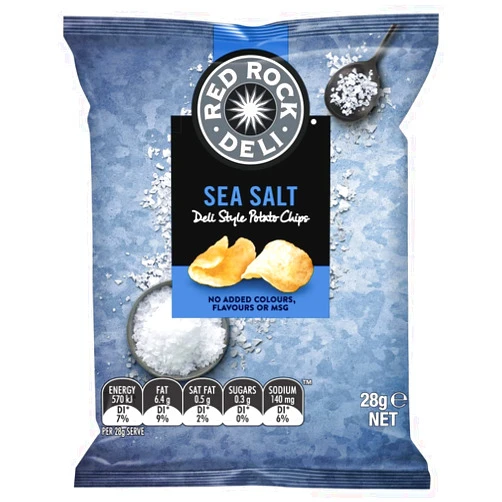Red Rock Deli Red Rock Plain Salted 28g x 21